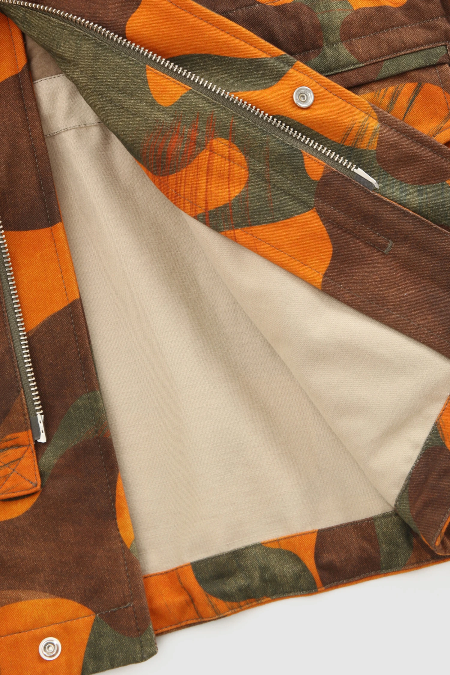 Woolrich Giacca Easton Field Camouflage In Cotone - Uomo - Arancione 12 Woolrich Giacca Easton Field Camouflage In Cotone - Uomo - Arancione - immagine 10