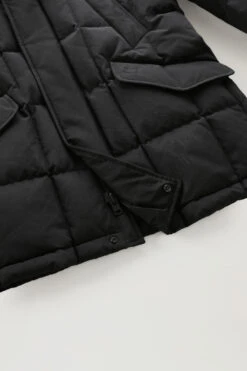 Woolrich Giacca Blizzard Field In Ramar Cloth - Uomo - Nero -Offerta Economica Vestiario CFWOOU0621MRUT0001 BLK 9