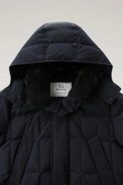 Woolrich Giacca Blizzard Field In Ramar Cloth - Uomo - Blu -Offerta Economica Vestiario CFWOOU0621MRUT0001 MLB 5