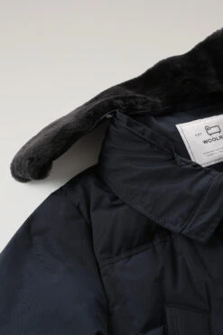 Woolrich Giacca Blizzard Field In Ramar Cloth - Uomo - Blu -Offerta Economica Vestiario CFWOOU0621MRUT0001 MLB 7