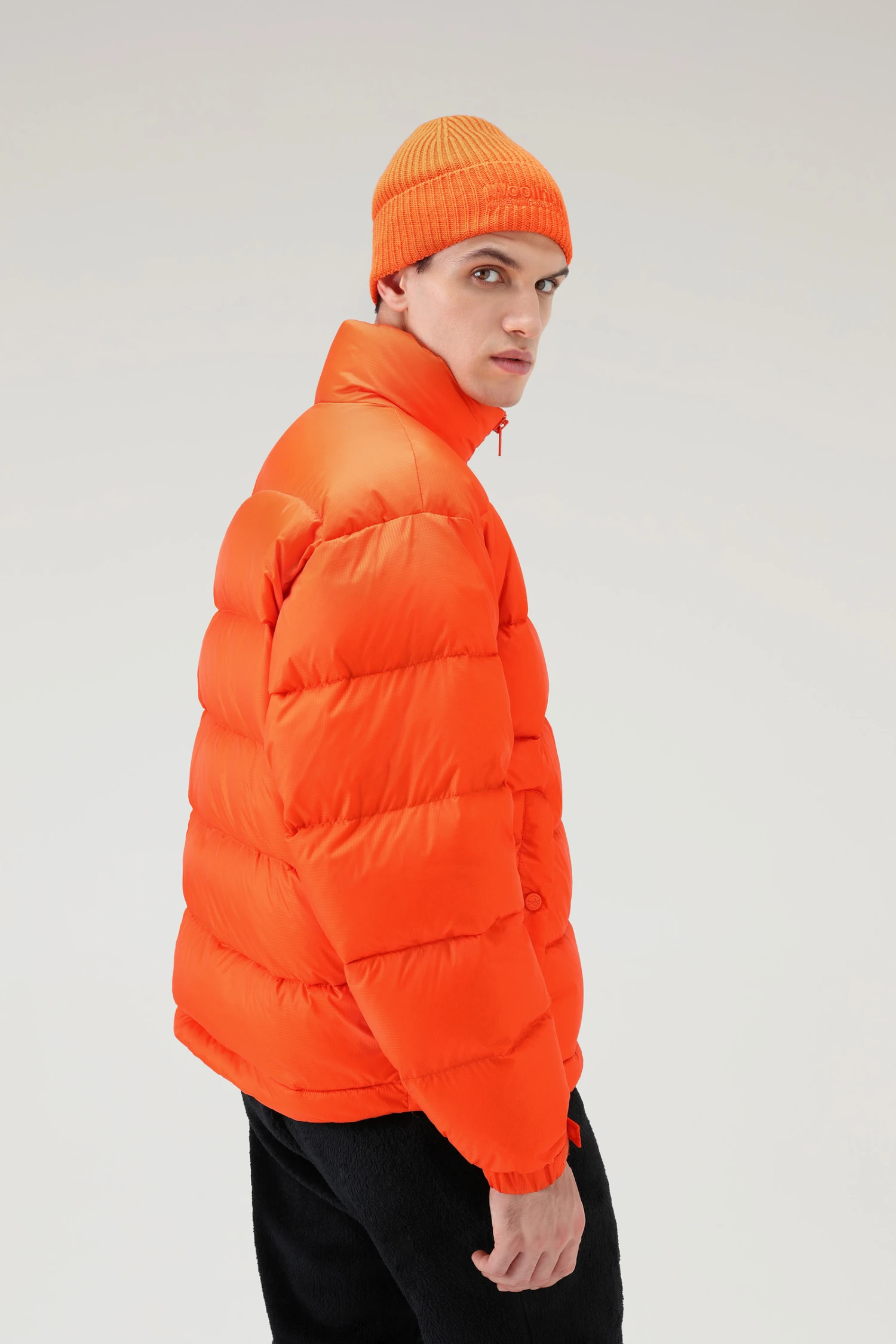 Piumino In Nylon Ripstop Serving The People / Woolrich - Uomo - Rosso 5 Piumino In Nylon Ripstop Serving The People / Woolrich - Uomo - Rosso - immagine 3