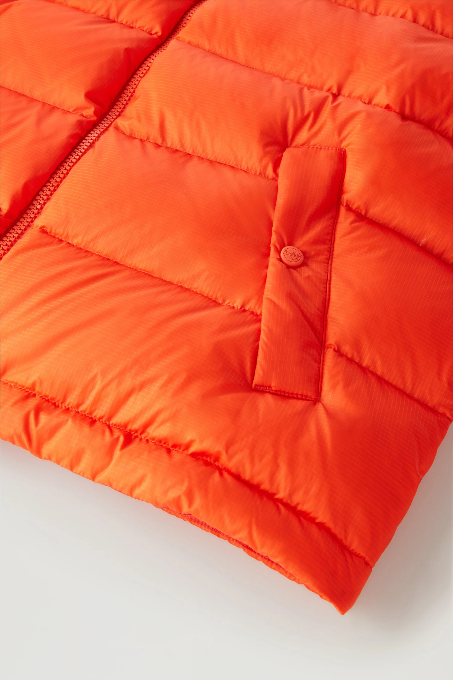 Piumino In Nylon Ripstop Serving The People / Woolrich - Uomo - Rosso 9 Piumino In Nylon Ripstop Serving The People / Woolrich - Uomo - Rosso - immagine 7