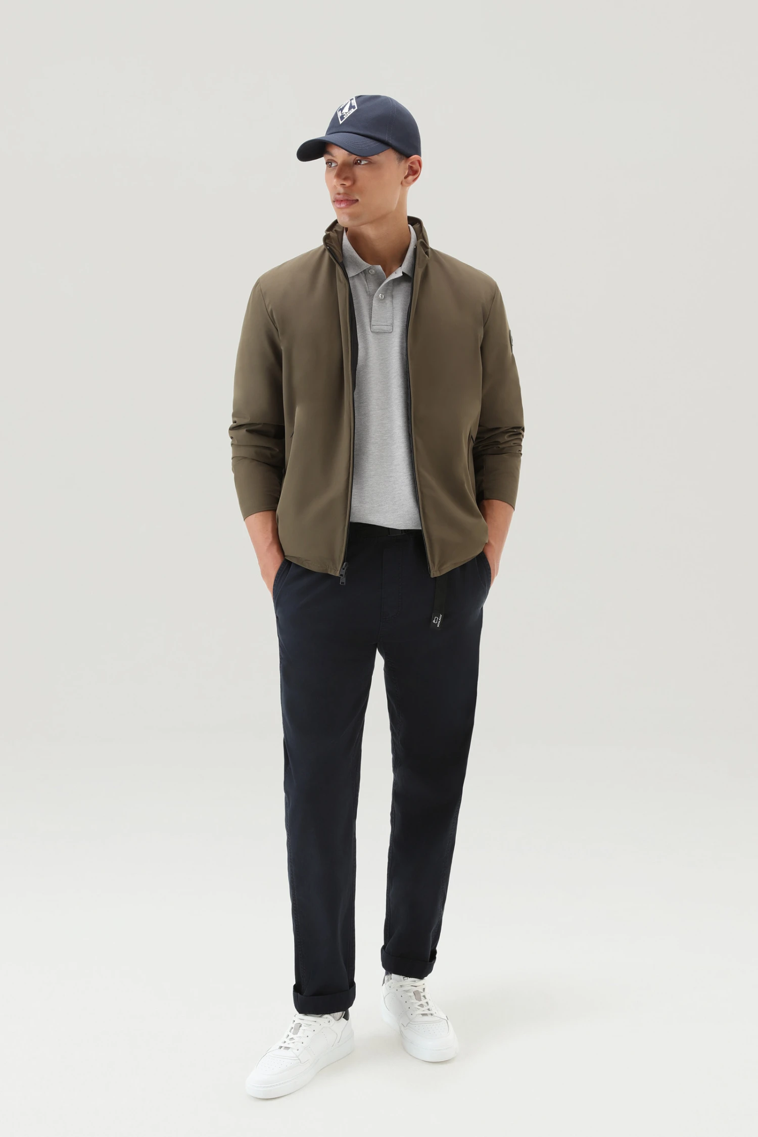 Woolrich Bomber Sailing Imbottito - Uomo - Verde 4 Woolrich Bomber Sailing Imbottito - Uomo - Verde - immagine 2