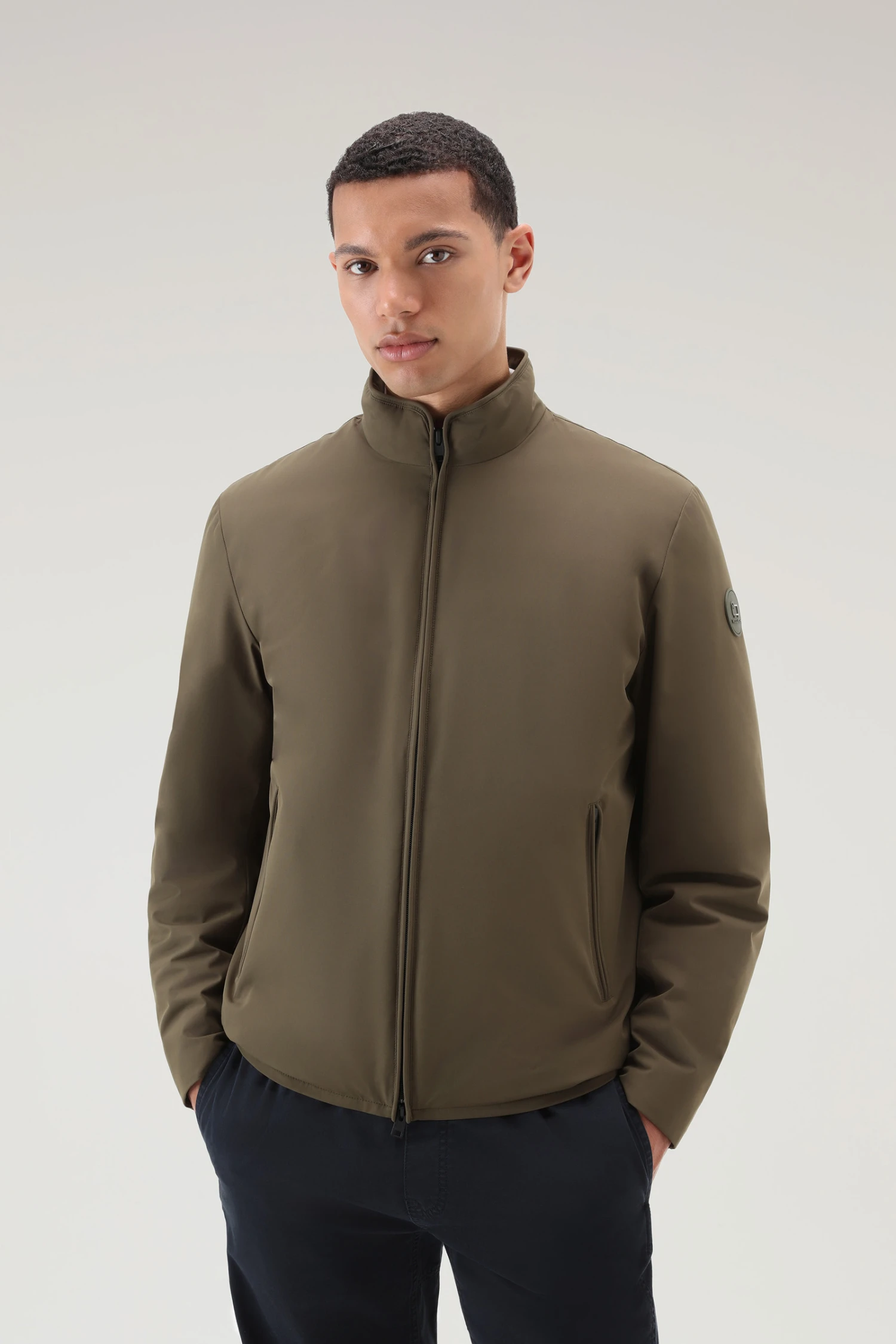 Woolrich Bomber Sailing Imbottito - Uomo - Verde 3 Woolrich Bomber Sailing Imbottito - Uomo - Verde
