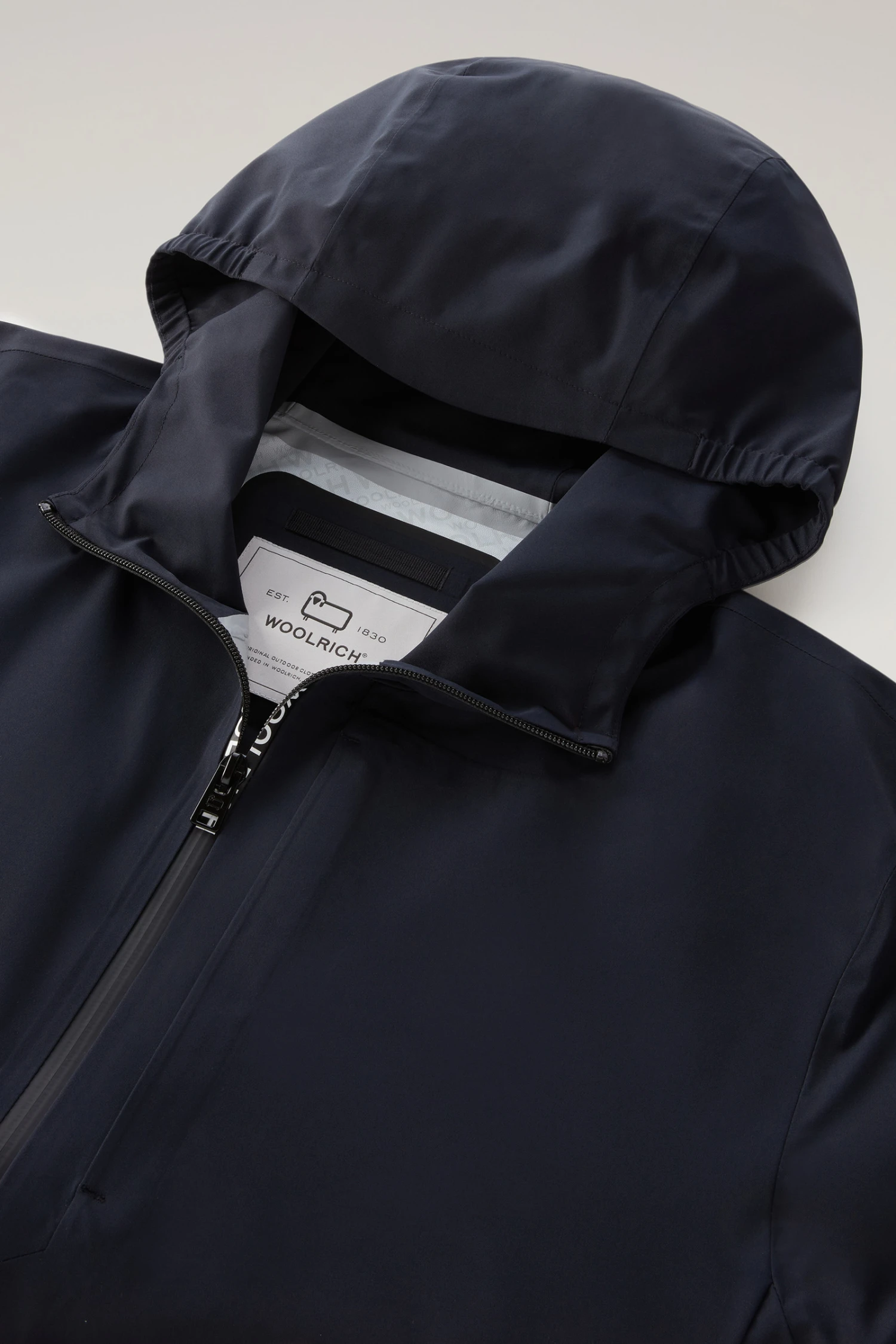 Woolrich Giacca Pacific Impermeabile Con Cappuccio - Uomo - Blu 8 Woolrich Giacca Pacific Impermeabile Con Cappuccio - Uomo - Blu - immagine 6