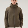 Woolrich Giacca Pacific Impermeabile Con Cappuccio - Uomo - Verde -Offerta Economica Vestiario CFWOOU0693MRUT3280 614