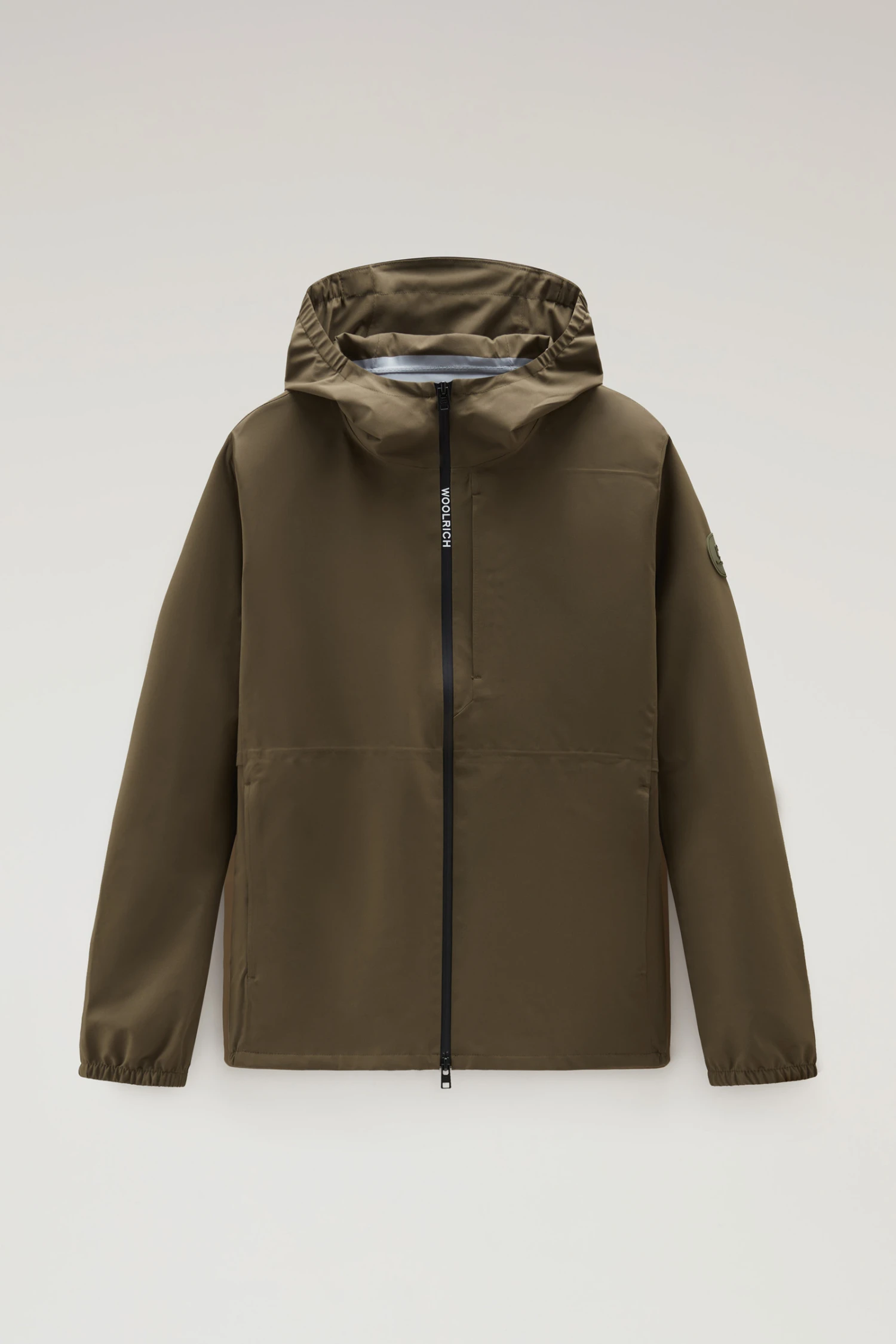 Woolrich Giacca Pacific Impermeabile Con Cappuccio - Uomo - Verde 7 Woolrich Giacca Pacific Impermeabile Con Cappuccio - Uomo - Verde - immagine 5