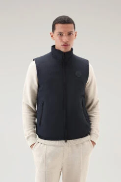 Woolrich Gilet Pacific Imbottito - Uomo - Blu