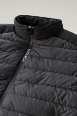 Woolrich Piumino Leggero Bering Tech In Microfibra - Uomo - Nero -Offerta Economica Vestiario CFWOOU0697MRUT2635 100 6