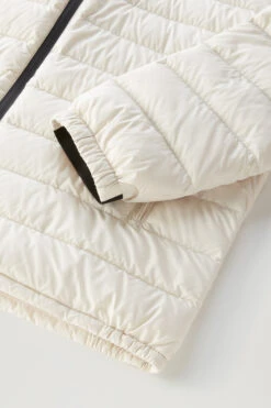 Woolrich Piumino Leggero Bering Tech In Microfibra - Uomo - Bianco -Offerta Economica Vestiario CFWOOU0697MRUT2635 8743 8