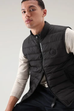 Woolrich Gilet Sundance Trapuntato - Uomo - Nero -Offerta Economica Vestiario CFWOOU0698MRUT2635 100 3
