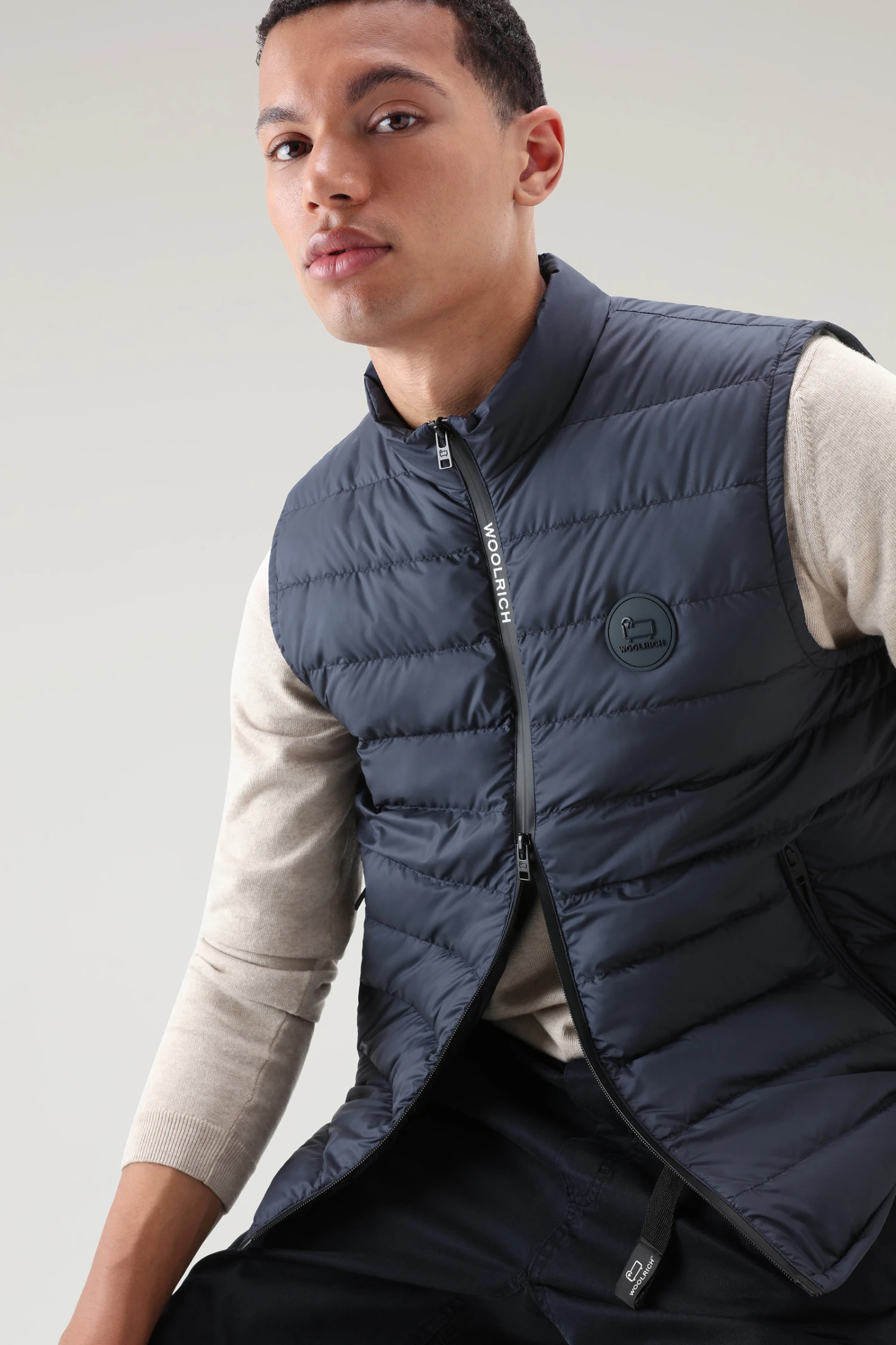 Woolrich Gilet Sundance Trapuntato - Uomo - Blu 6 Woolrich Gilet Sundance Trapuntato - Uomo - Blu - immagine 4