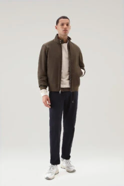 Woolrich Bomber Cruiser In Light Eco Ramar - Uomo - Verde 13 Woolrich Bomber Cruiser In Light Eco Ramar - Uomo - Verde -Offerta Economica Vestiario CFWOOU0707MRUT2538 614 1