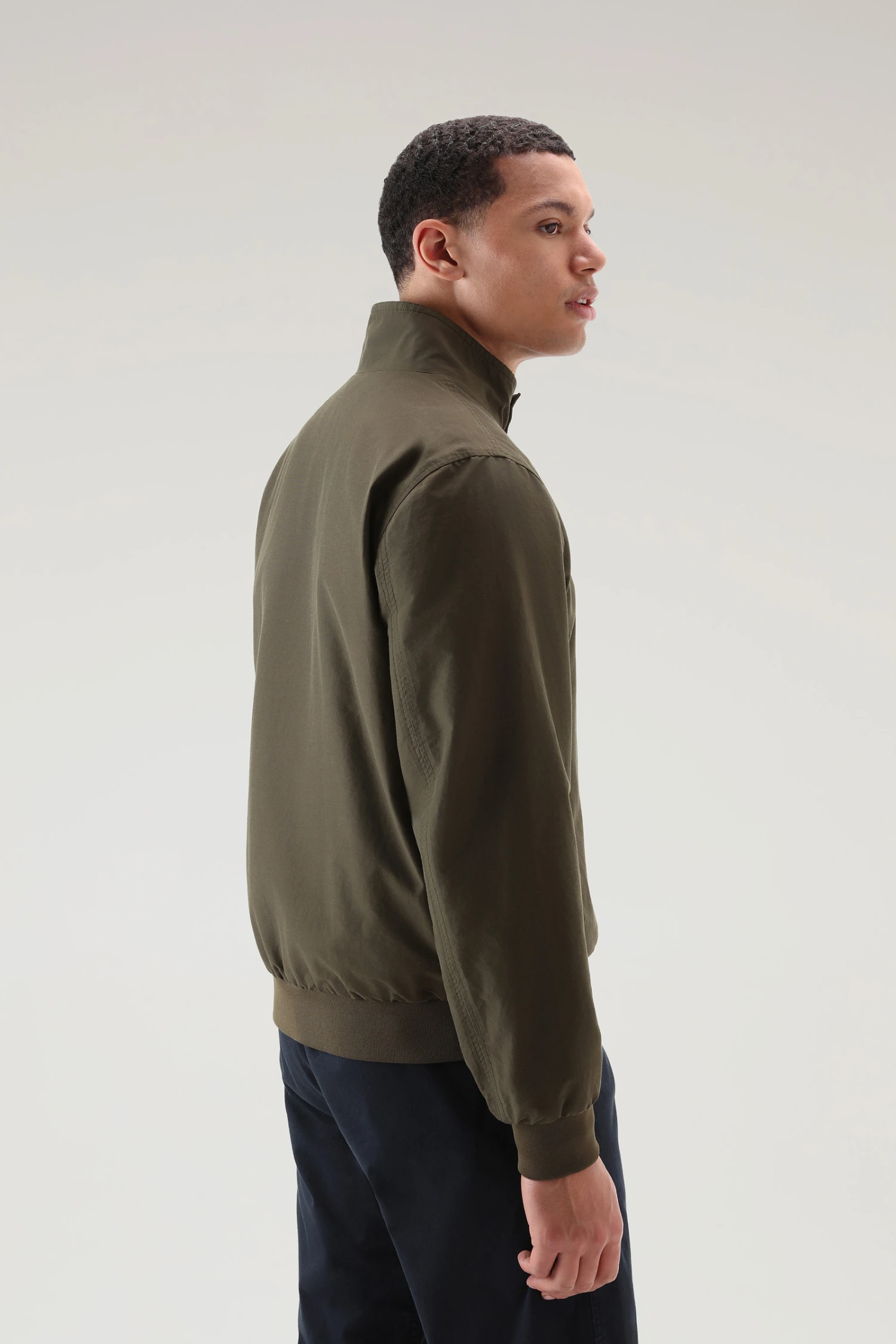 Woolrich Bomber Cruiser In Light Eco Ramar - Uomo - Verde 5 Woolrich Bomber Cruiser In Light Eco Ramar - Uomo - Verde - immagine 3