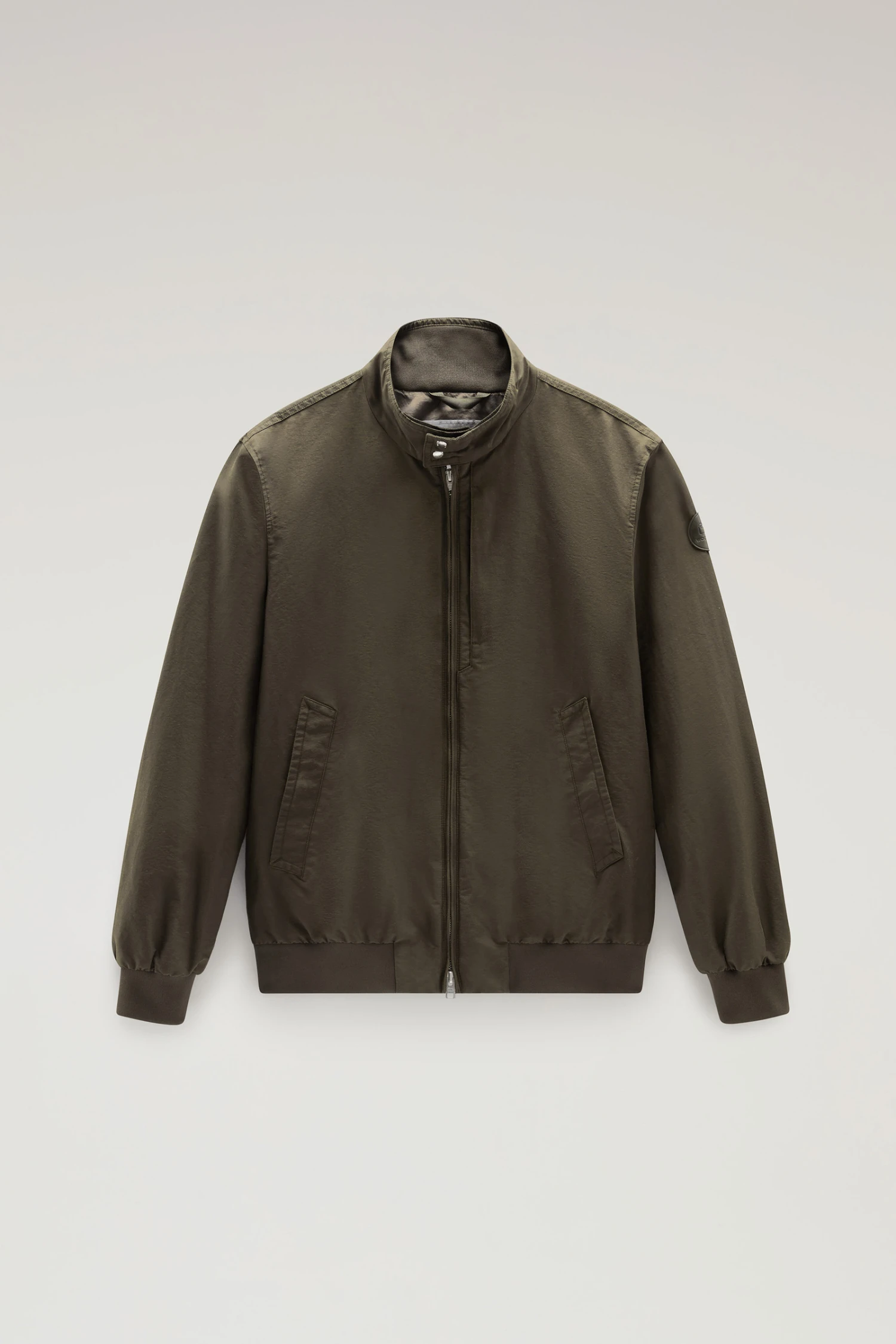 Woolrich Bomber Cruiser In Light Eco Ramar - Uomo - Verde 7 Woolrich Bomber Cruiser In Light Eco Ramar - Uomo - Verde - immagine 5