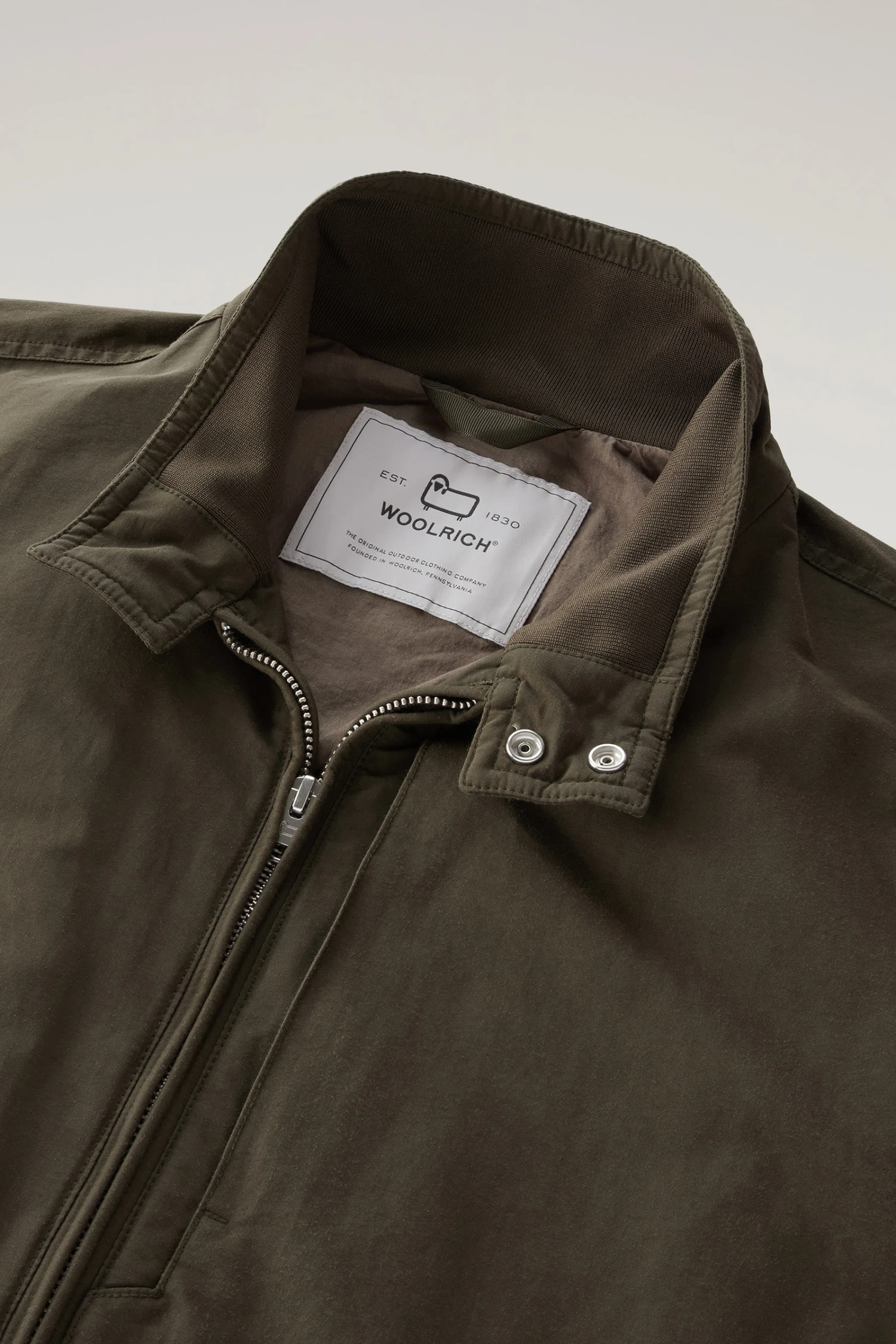 Woolrich Bomber Cruiser In Light Eco Ramar - Uomo - Verde 8 Woolrich Bomber Cruiser In Light Eco Ramar - Uomo - Verde - immagine 6