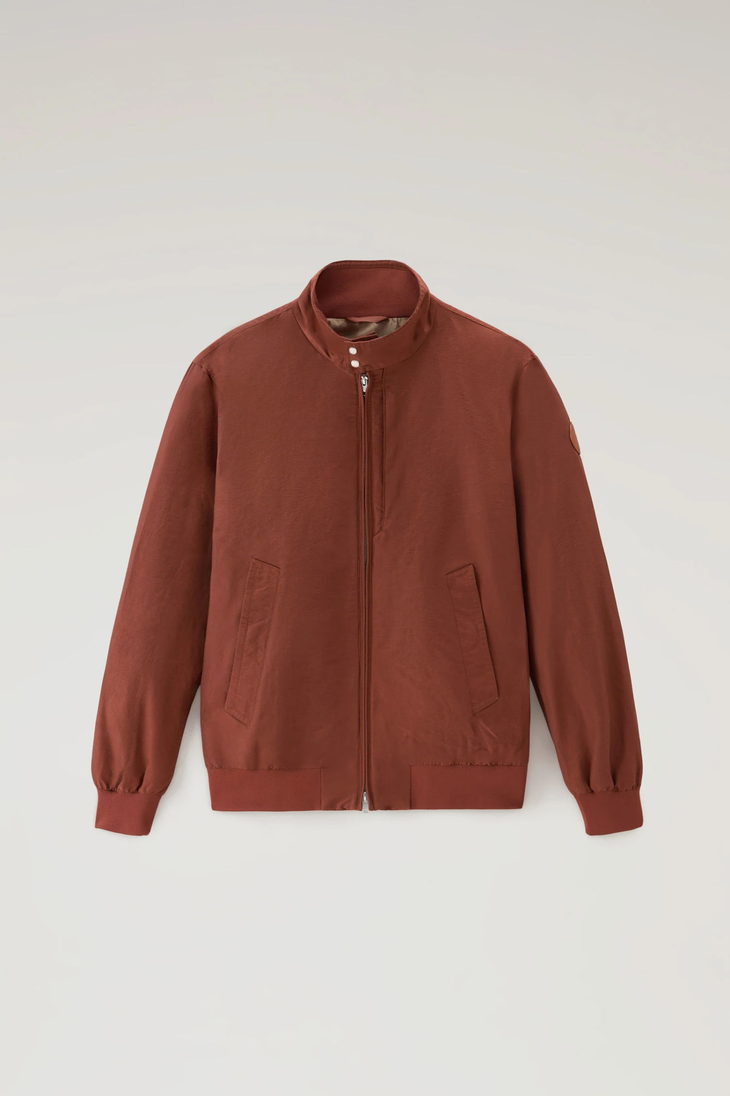 Woolrich Bomber Cruiser In Light Eco Ramar - Uomo - Marrone 7 Woolrich Bomber Cruiser In Light Eco Ramar - Uomo - Marrone - immagine 5