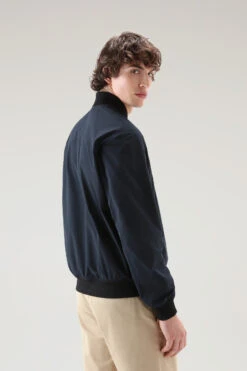 Woolrich Bomber City In Urban Touch - Uomo - Blu -Offerta Economica Vestiario CFWOOU0712MRUT3128 3989 2