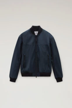 Woolrich Bomber City In Urban Touch - Uomo - Blu -Offerta Economica Vestiario CFWOOU0712MRUT3128 3989 4