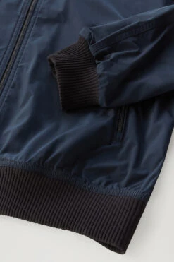 Woolrich Bomber City In Urban Touch - Uomo - Blu -Offerta Economica Vestiario CFWOOU0712MRUT3128 3989 7