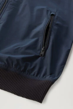 Woolrich Bomber City In Urban Touch - Uomo - Blu -Offerta Economica Vestiario CFWOOU0712MRUT3128 3989 8