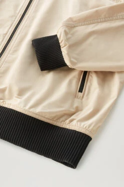 Woolrich Bomber City In Urban Touch - Uomo - Beige -Offerta Economica Vestiario CFWOOU0712MRUT3128 4377 7