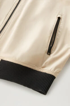 Woolrich Bomber City In Urban Touch - Uomo - Beige -Offerta Economica Vestiario CFWOOU0712MRUT3128 4377 8