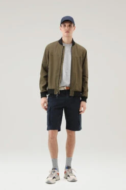 Woolrich Bomber City In Urban Touch - Uomo - Verde -Offerta Economica Vestiario CFWOOU0712MRUT3128 614 1