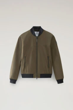 Woolrich Bomber City In Urban Touch - Uomo - Verde -Offerta Economica Vestiario CFWOOU0712MRUT3128 614 4