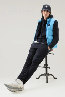 Woolrich Gilet Aleutian In Nylon Riciclato Eco Taslan Trapuntato - Uomo - Blu 15 Woolrich Gilet Aleutian In Nylon Riciclato Eco Taslan Trapuntato - Uomo - Blu -Offerta Economica Vestiario CFWOOU0716MRUT3327 31068 3