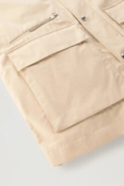 Woolrich Giacca Mountain 3 In 1 In Cotone Soft Byrd Con Gilet Trapuntato Removibile - Uomo - Beige -Offerta Economica Vestiario CFWOOU0717MRUT3329 4377 8