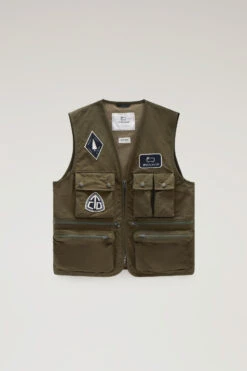 Woolrich Gilet U.S. Trails In Light Eco Ramar - Uomo - Verde -Offerta Economica Vestiario CFWOOU0742MRUT2538 614 4