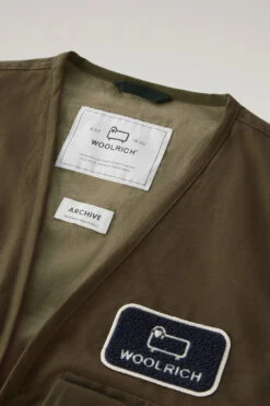 Woolrich Gilet U.S. Trails In Light Eco Ramar - Uomo - Verde -Offerta Economica Vestiario CFWOOU0742MRUT2538 614 5