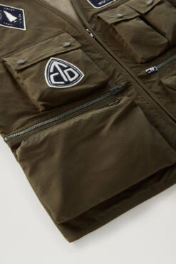 Woolrich Gilet U.S. Trails In Light Eco Ramar - Uomo - Verde -Offerta Economica Vestiario CFWOOU0742MRUT2538 614 7