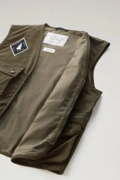 Woolrich Gilet U.S. Trails In Light Eco Ramar - Uomo - Verde -Offerta Economica Vestiario CFWOOU0742MRUT2538 614 8