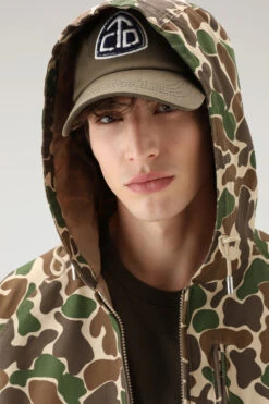 Woolrich Giacca Lobster In Printed Ramar Con Stampa Camouflage - Uomo - Verde -Offerta Economica Vestiario CFWOOU0744MRUT3446 6423 3