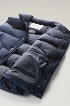 Woolrich Gilet Western Trapuntato - Uomo - Blu -Offerta Economica Vestiario CFWOOU0763MRUT2420 3989 8