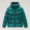 Woolrich Piumino Premium In Nylon Elasticizzato - Uomo - Verde -Offerta Economica Vestiario CFWOOU0774MRUT3515 6221