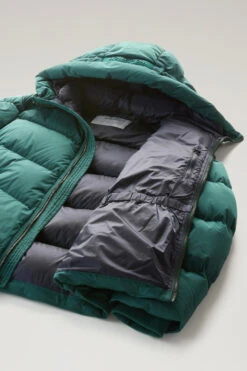 Woolrich Piumino Premium In Nylon Elasticizzato - Uomo - Verde 11 Woolrich Piumino Premium In Nylon Elasticizzato - Uomo - Verde -Offerta Economica Vestiario CFWOOU0774MRUT3515 6221 4