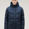 Woolrich Premium Parka Trapuntato In Nylon Elasticizzato - Uomo - Blu 1 Woolrich Premium Parka Trapuntato In Nylon Elasticizzato - Uomo - Blu -Offerta Economica Vestiario CFWOOU0775MRUT3515 3989