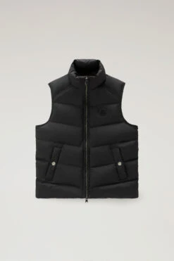 Woolrich Gilet Premium Trapuntato In Nylon Elasticizzato - Uomo - Nero -Offerta Economica Vestiario CFWOOU0776MRUT3515 100 4