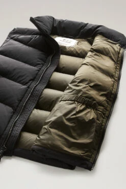 Woolrich Gilet Premium Trapuntato In Nylon Elasticizzato - Uomo - Nero -Offerta Economica Vestiario CFWOOU0776MRUT3515 100 8