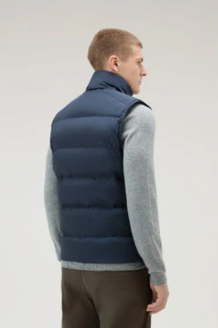 Woolrich Gilet Premium Trapuntato In Nylon Elasticizzato - Uomo - Blu 13 Woolrich Gilet Premium Trapuntato In Nylon Elasticizzato - Uomo - Blu -Offerta Economica Vestiario CFWOOU0776MRUT3515 3989 2
