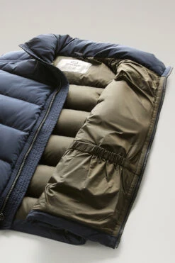 Woolrich Gilet Premium Trapuntato In Nylon Elasticizzato - Uomo - Blu 19 Woolrich Gilet Premium Trapuntato In Nylon Elasticizzato - Uomo - Blu -Offerta Economica Vestiario CFWOOU0776MRUT3515 3989 8