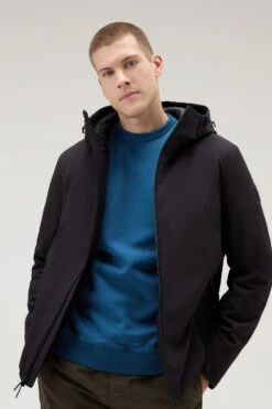Woolrich Giacca Pacific In Tech Softshell - Uomo - Nero -Offerta Economica Vestiario CFWOOU0791MRUT3496 100 3