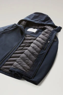 Woolrich Giacca Pacific In Tech Softshell - Uomo - Blu -Offerta Economica Vestiario CFWOOU0791MRUT3496 3989 8