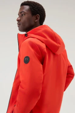 Woolrich Giacca Pacific In Tech Softshell - Uomo - Rosso -Offerta Economica Vestiario CFWOOU0791MRUT3496 5492 3