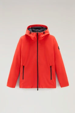 Woolrich Giacca Pacific In Tech Softshell - Uomo - Rosso -Offerta Economica Vestiario CFWOOU0791MRUT3496 5492 4