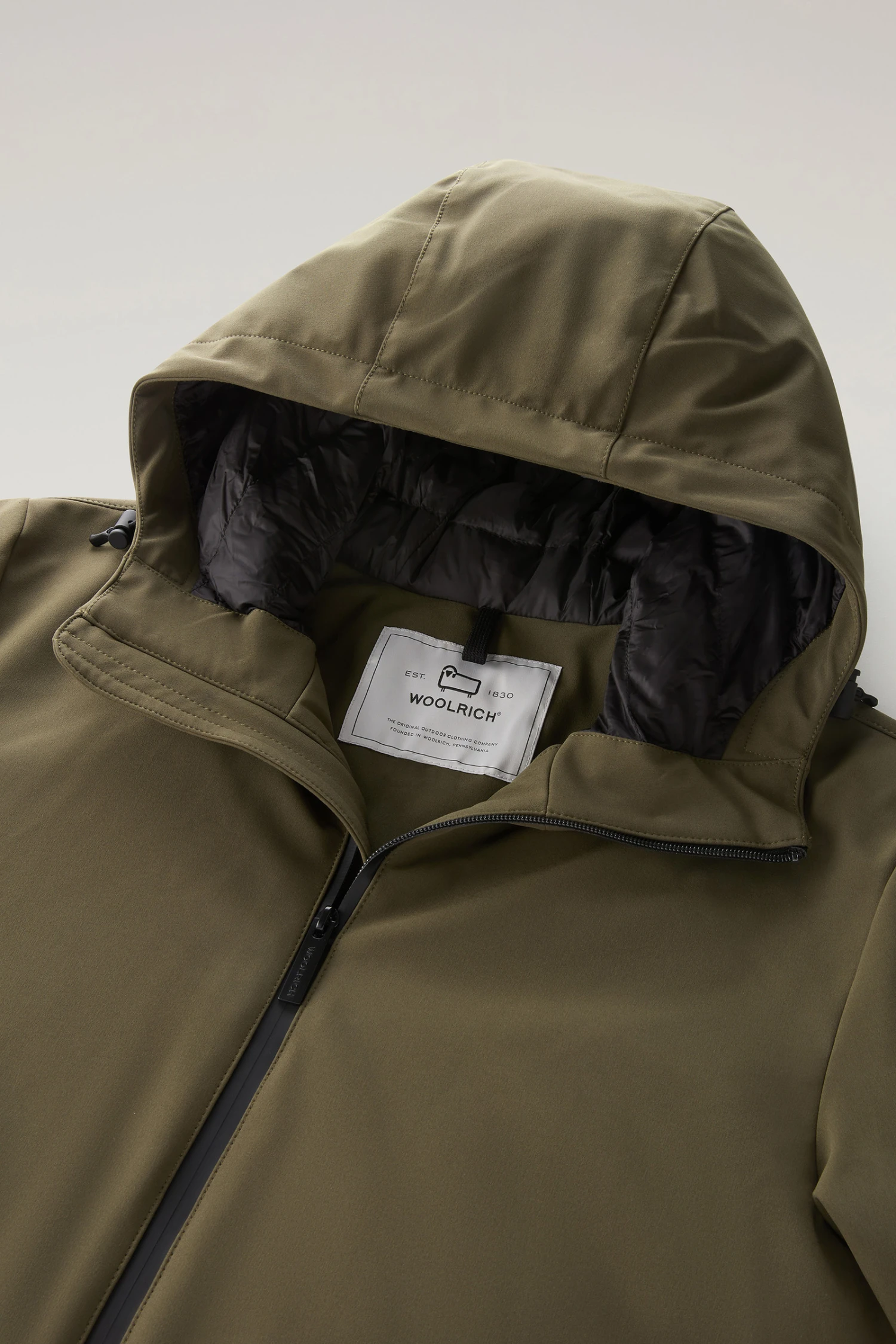 Woolrich Giacca Pacific In Tech Softshell - Uomo - Verde 4 Woolrich Giacca Pacific In Tech Softshell - Uomo - Verde - immagine 2