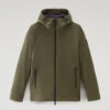 Woolrich Giacca Pacific In Tech Softshell - Uomo - Verde -Offerta Economica Vestiario CFWOOU0791MRUT3496 614